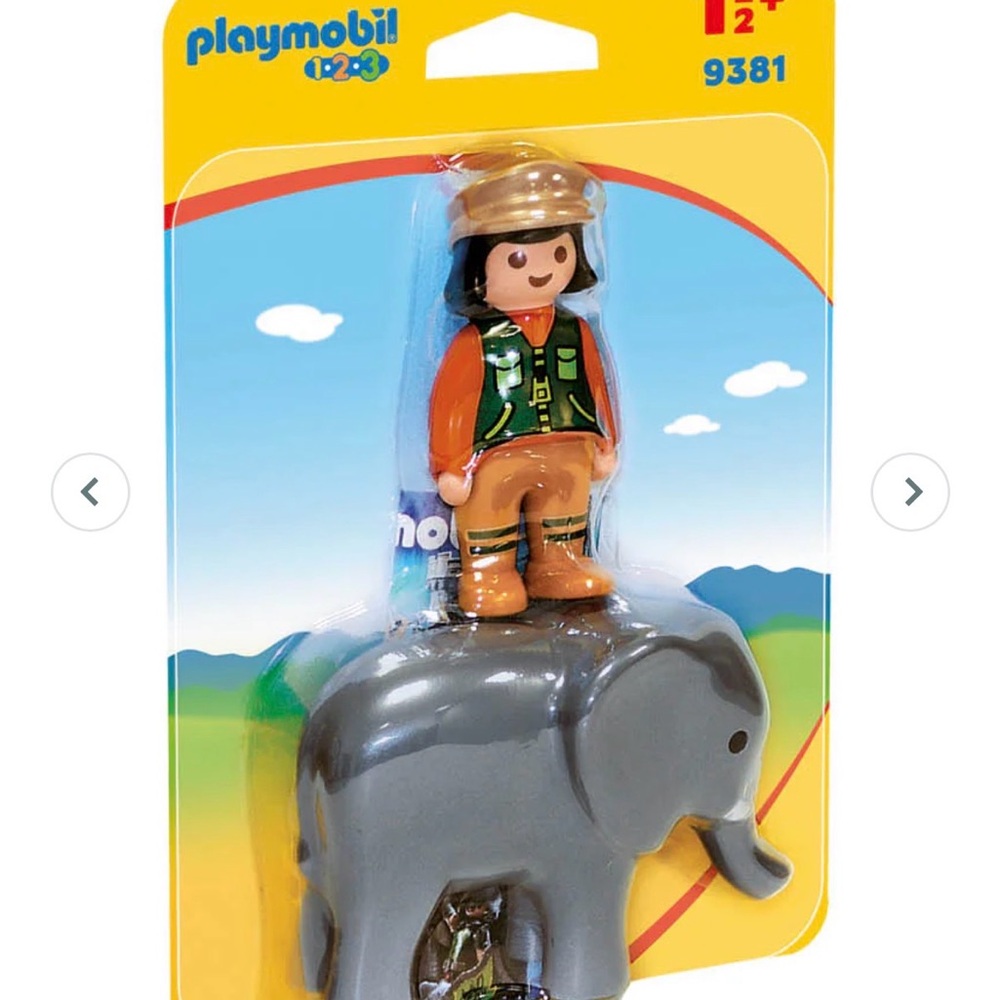 Playmobil 1.2.3 Zoo Playset with Blue Slide - Picture 6 of 16